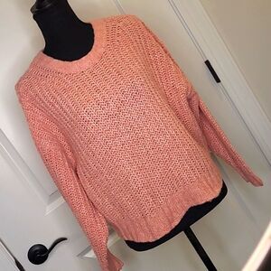 AEO Pink Crew Neck Sweater